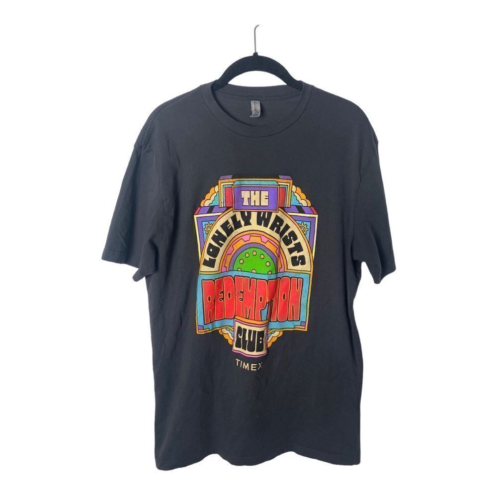 Next Level Apparel SZ L The Looney Wrists Redemption Club T-shirt
